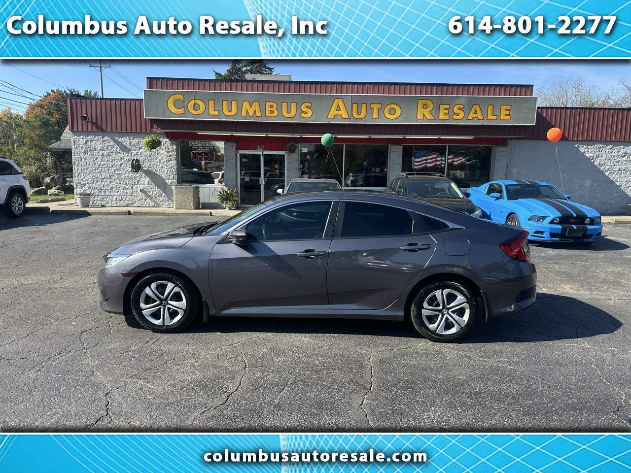 Honda Civic Sedan 4dr CVT LX 2016