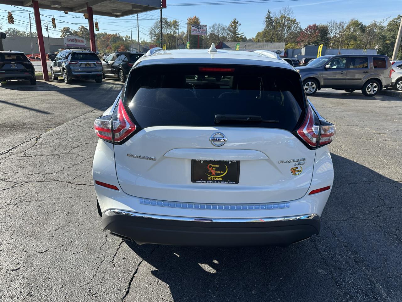 Nissan Murano AWD 4dr Platinum 2016