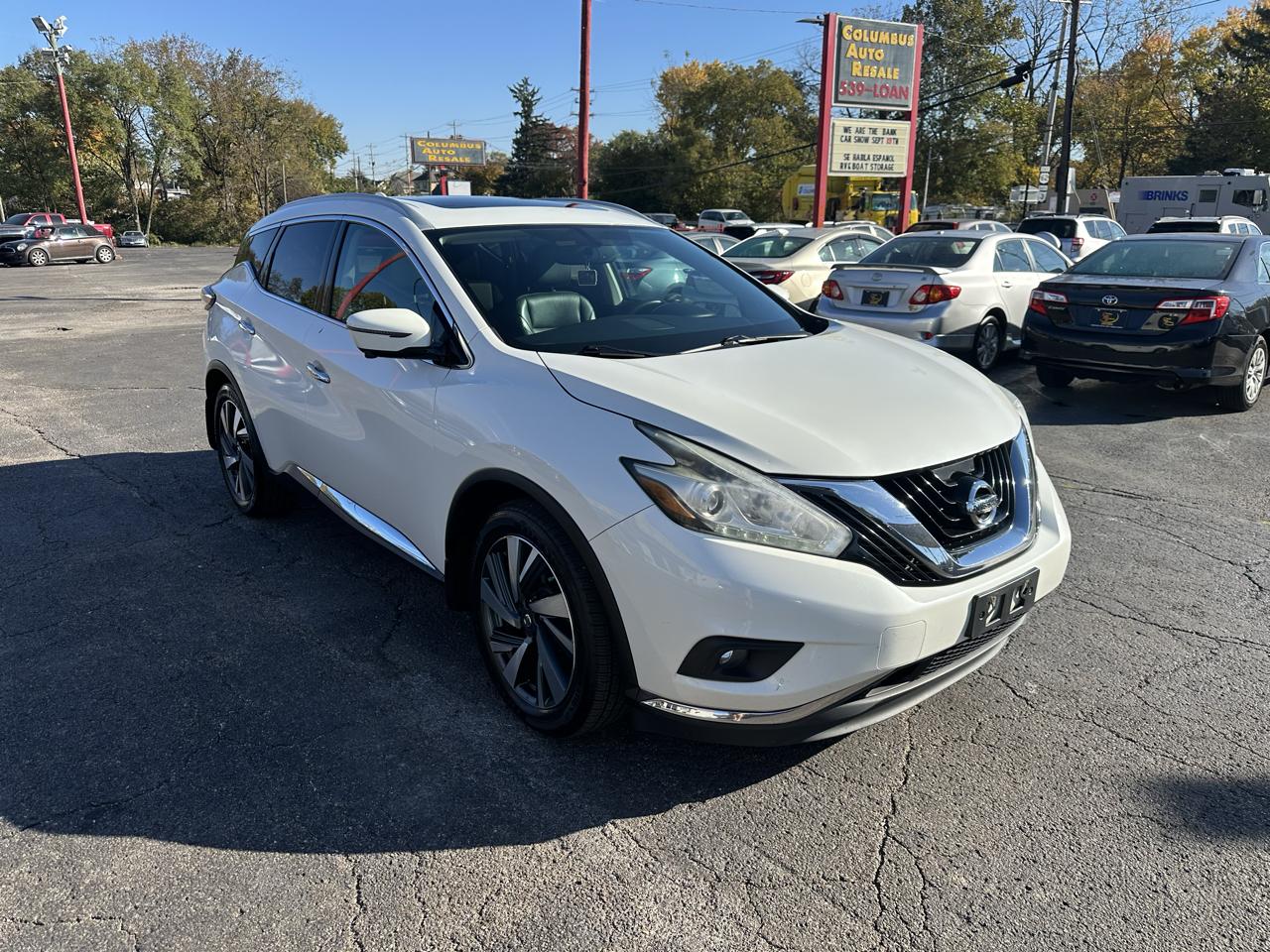 Nissan Murano AWD 4dr Platinum 2016