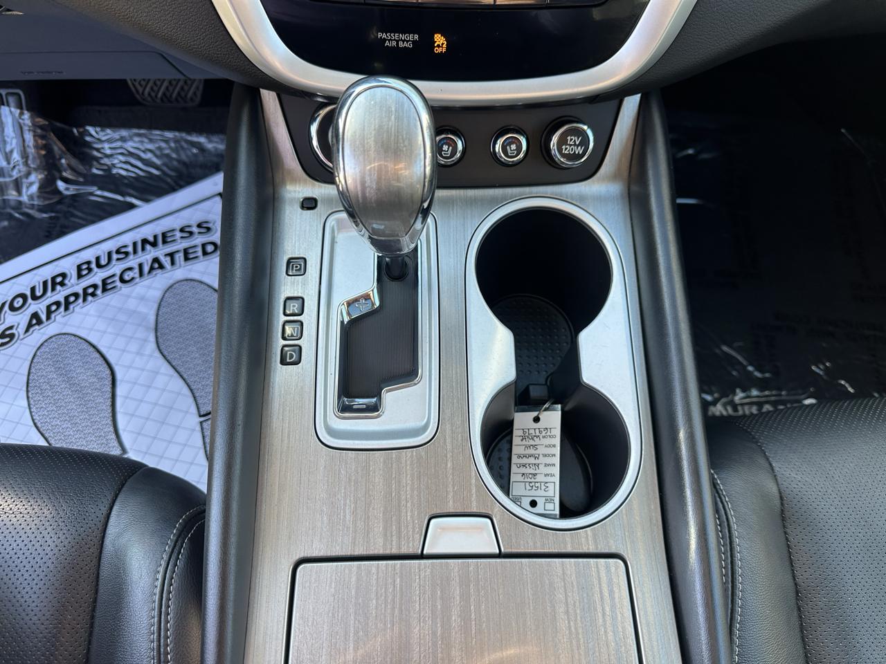 Nissan Murano AWD 4dr Platinum 2016