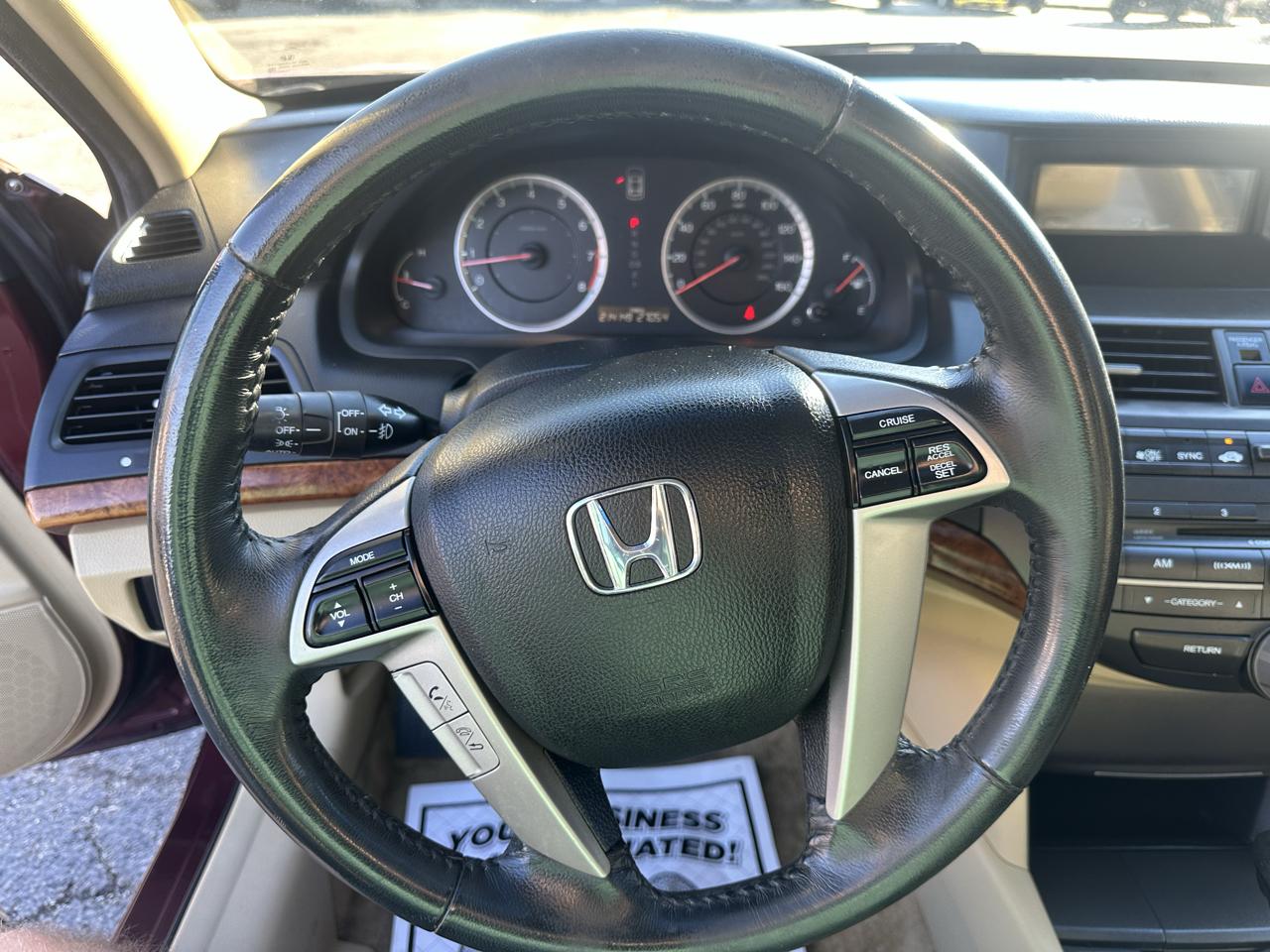Honda Accord Sdn 4dr V6 Auto EX-L 2011