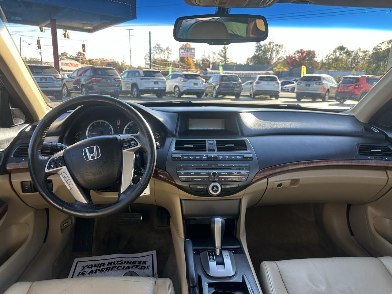 Honda Accord Sdn 4dr V6 Auto EX-L 2011