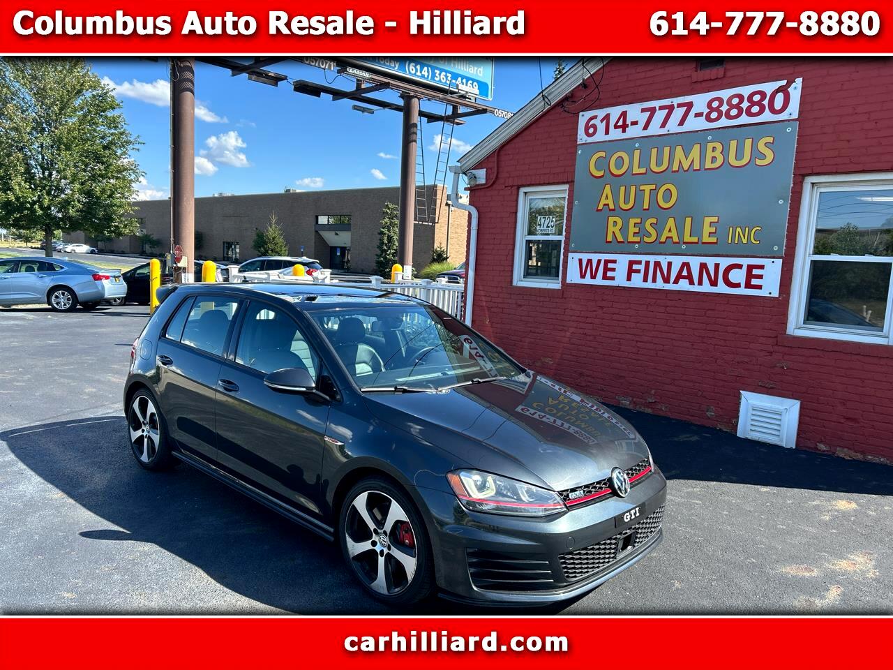 Volkswagen Golf GTI 2.0T 4-Door Autobahn DSG 2017 Volkswagen Golf GTI 2.0T 4-Door Autobahn DSG 2017