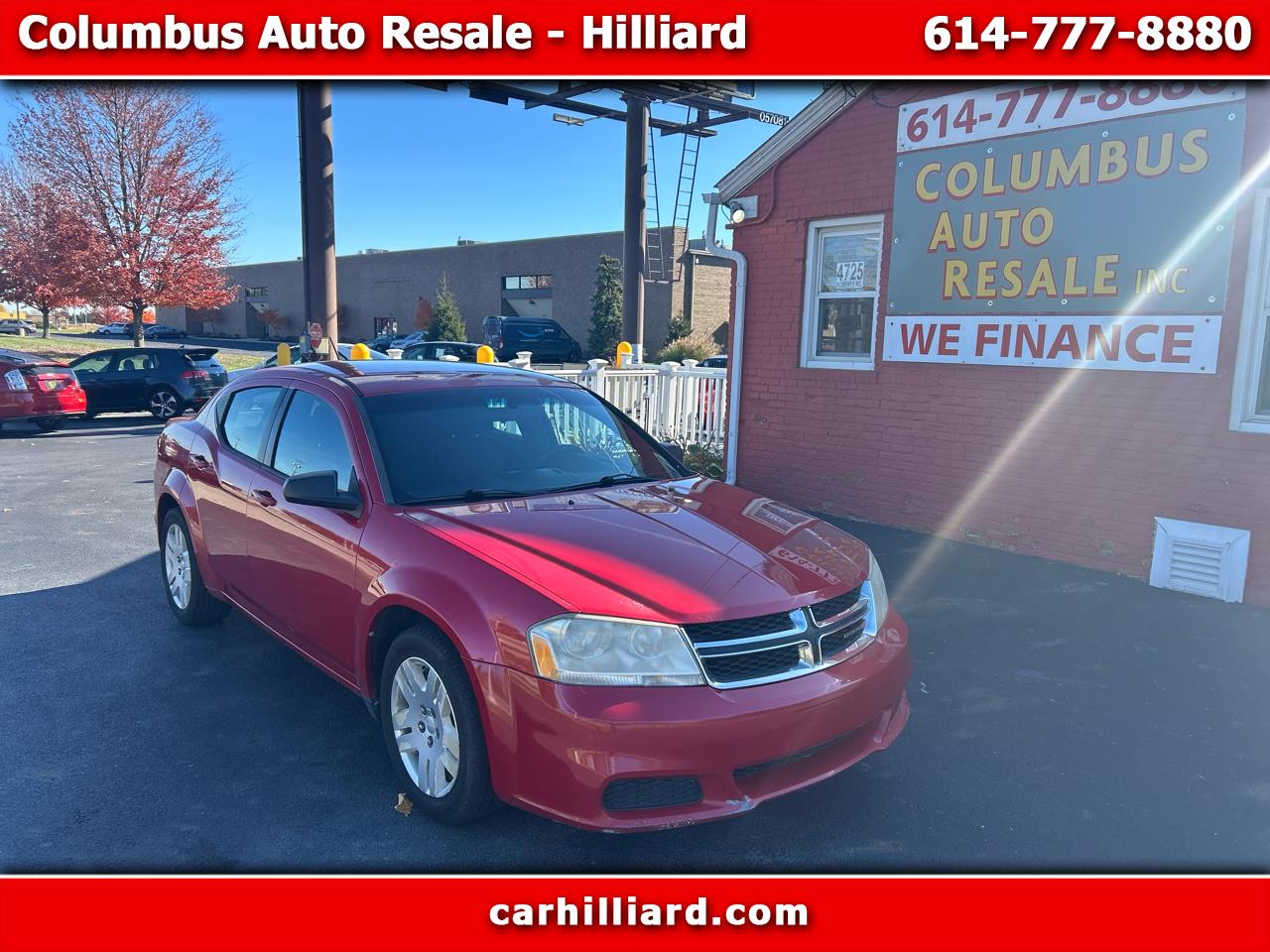 2013 Dodge Avenger 4dr Sdn SE