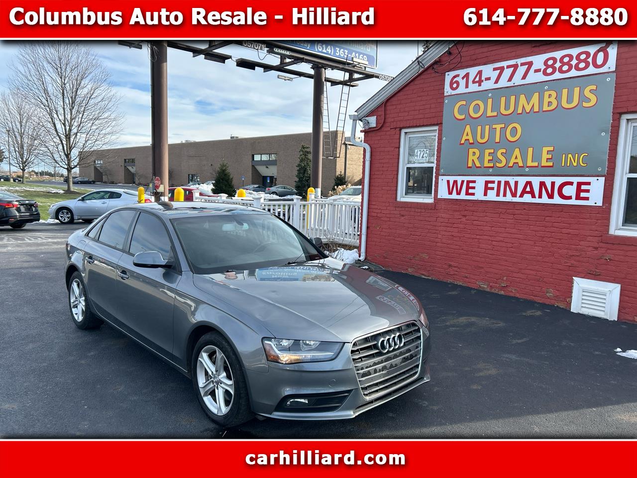 2013 Audi A4 4dr Sdn CVT FrontTrak 2.0T Premium