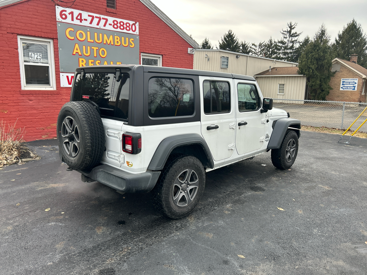 Jeep Wrangler Unlimited Sport S 4x4 2018