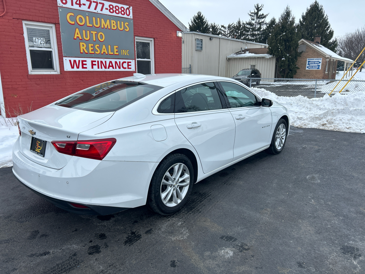 Chevrolet Malibu 4dr Sdn LT w/1LT 2017