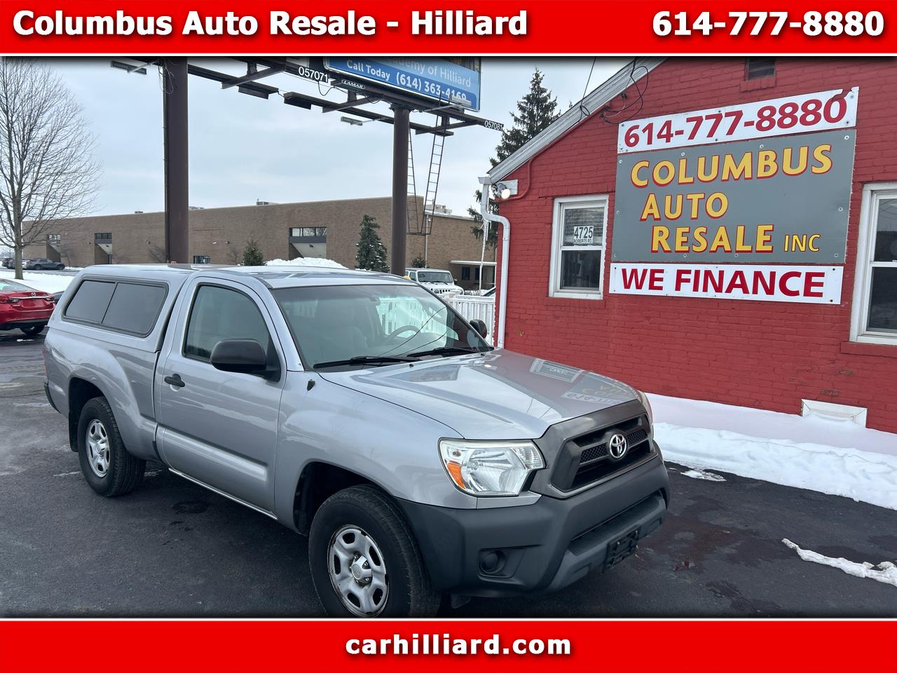 Toyota Tacoma 2WD Reg Cab I4 MT (Natl) 2014