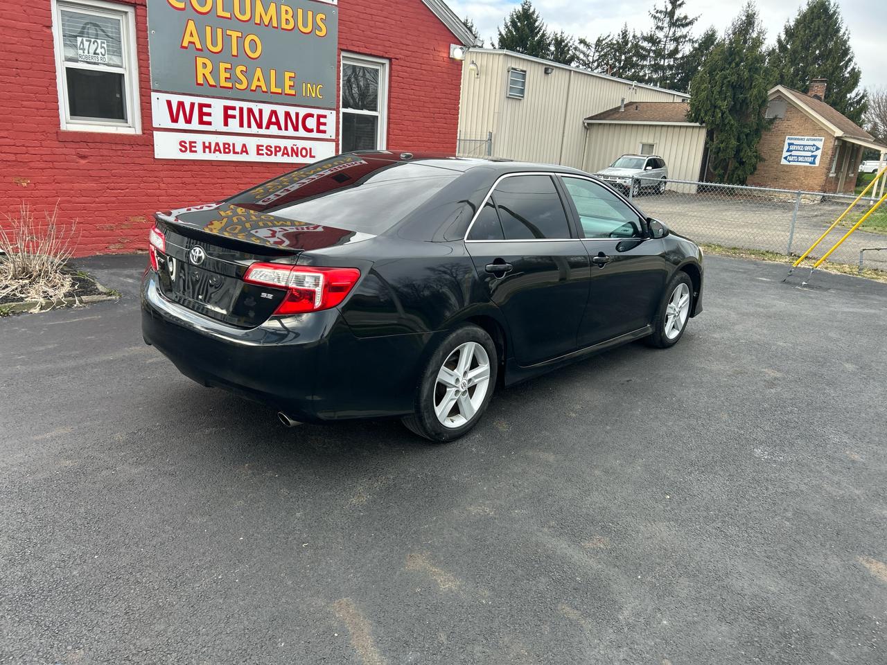 Toyota Camry 4dr Sdn I4 Auto SE Sport Limited Edition (Natl) 2012