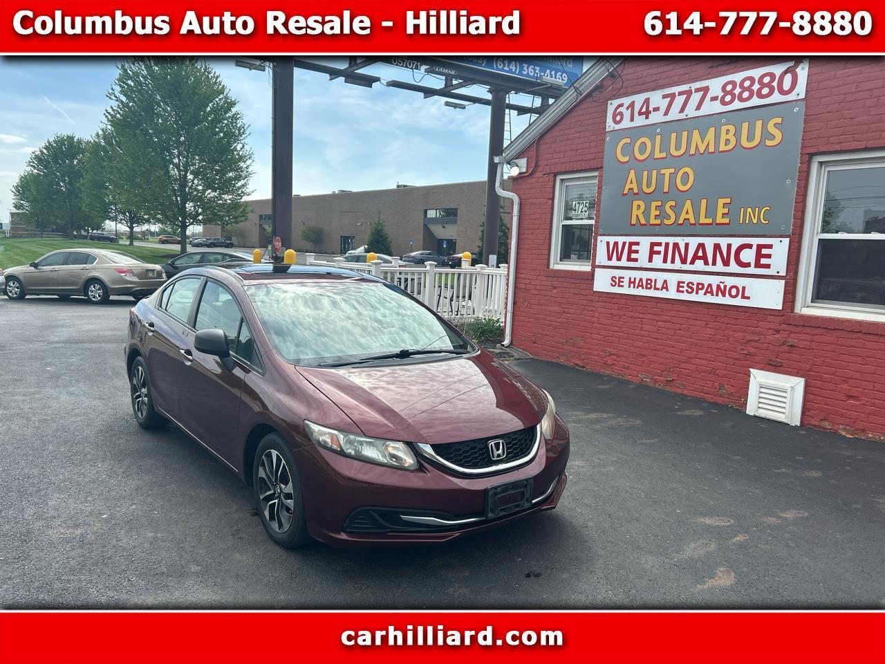 2013 Honda Civic Sdn 4dr Auto EX