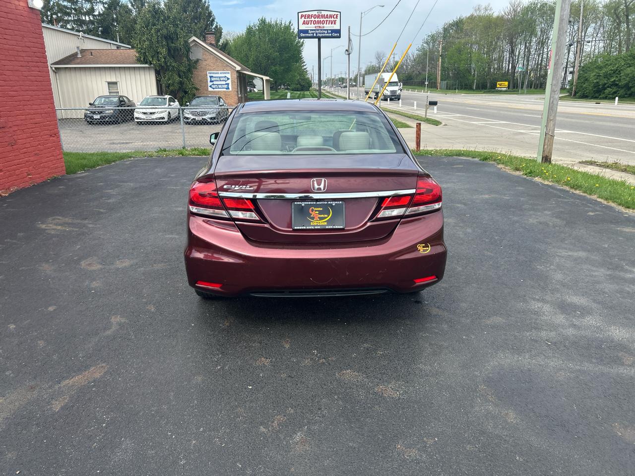 Honda Civic Sdn 4dr Auto EX 2013