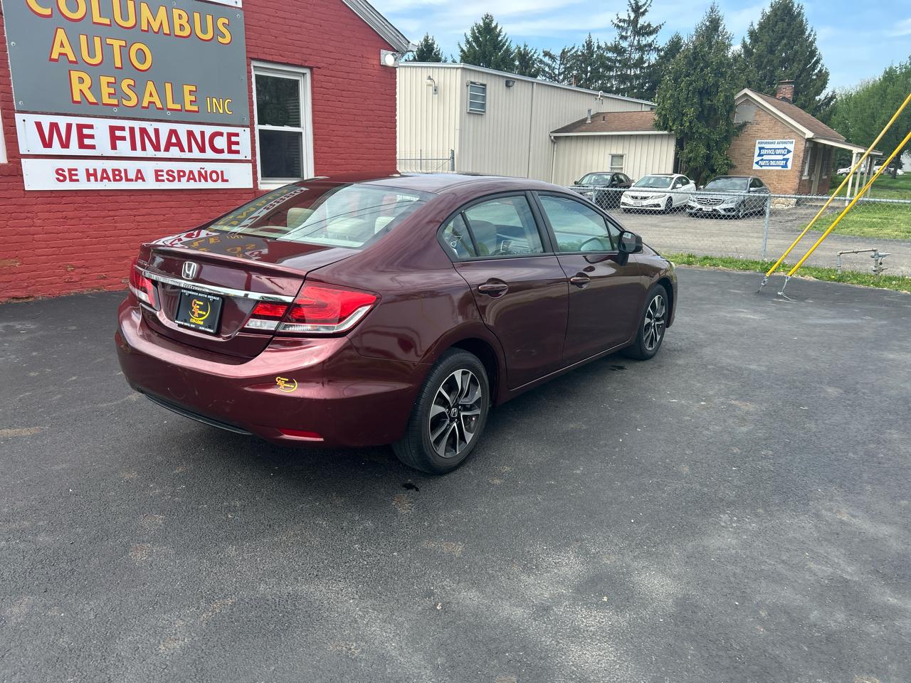 Honda Civic Sdn 4dr Auto EX 2013