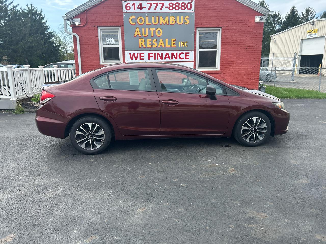 Honda Civic Sdn 4dr Auto EX 2013