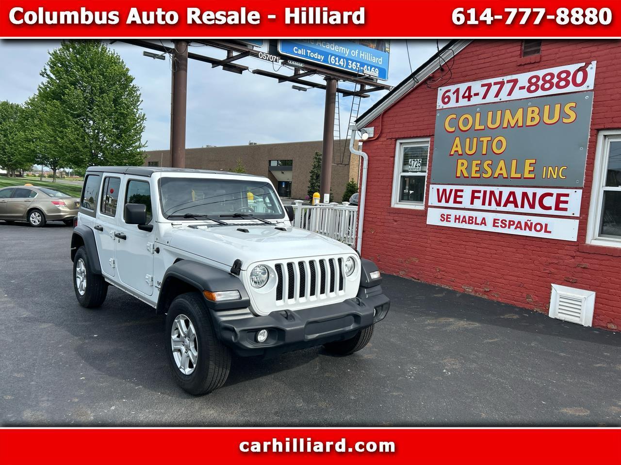 Jeep Wrangler Unlimited Sport S 4x4 2019