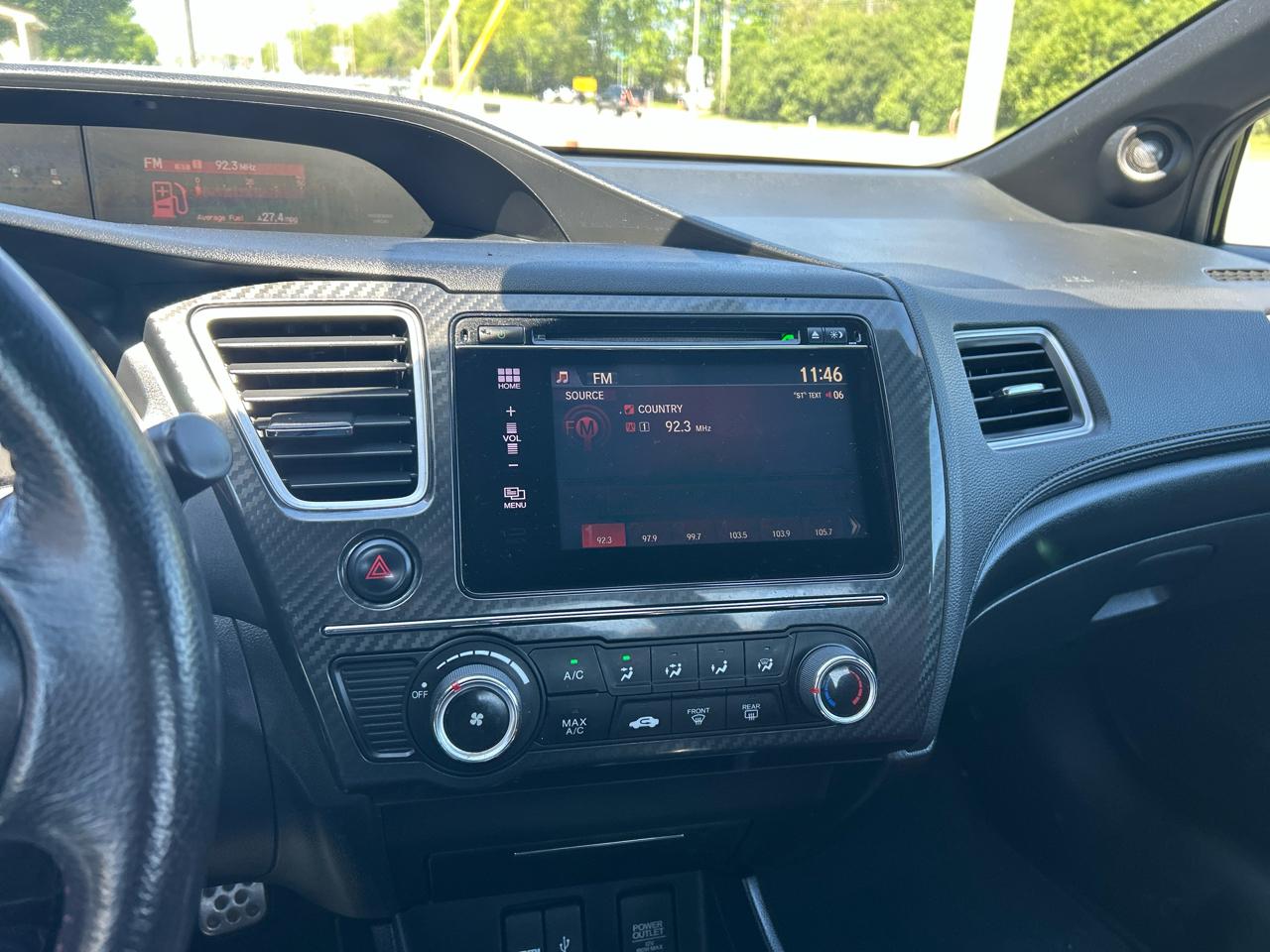 Honda Civic Coupe 2dr Man Si 2015