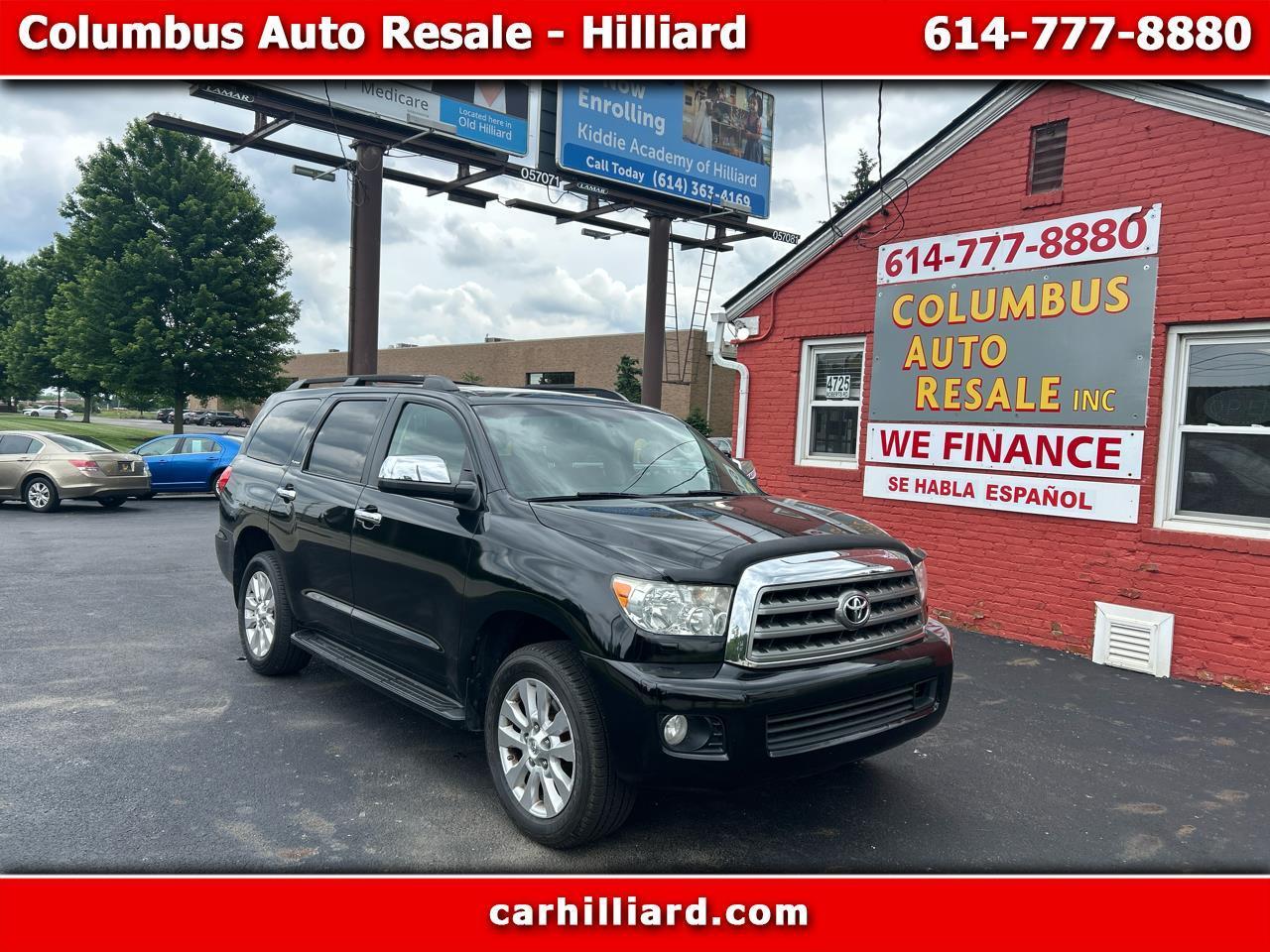 2014 Toyota Sequoia 4WD 5.7L FFV Platinum (Natl)