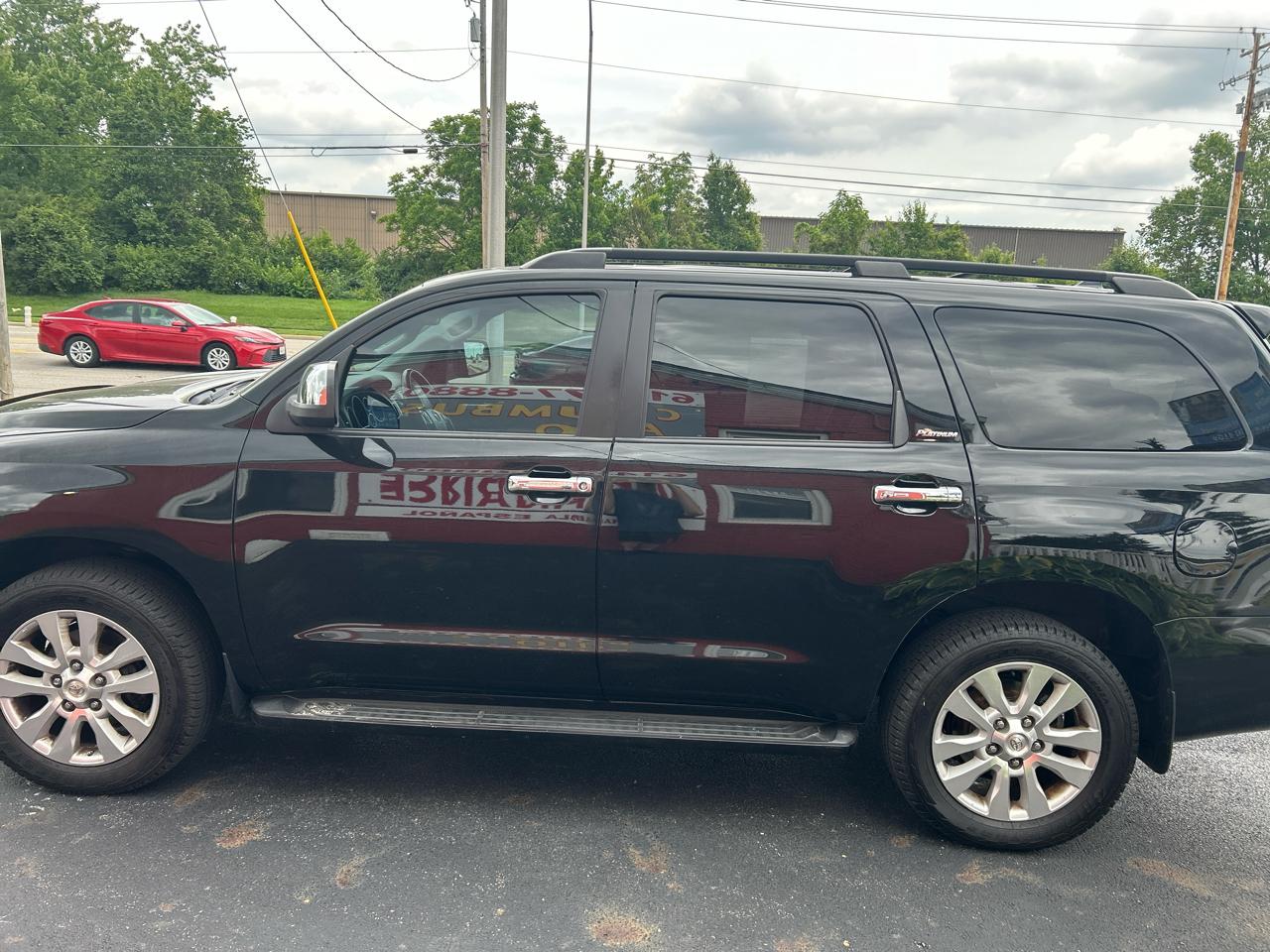 Toyota Sequoia 4WD 5.7L FFV Platinum (Natl) 2014