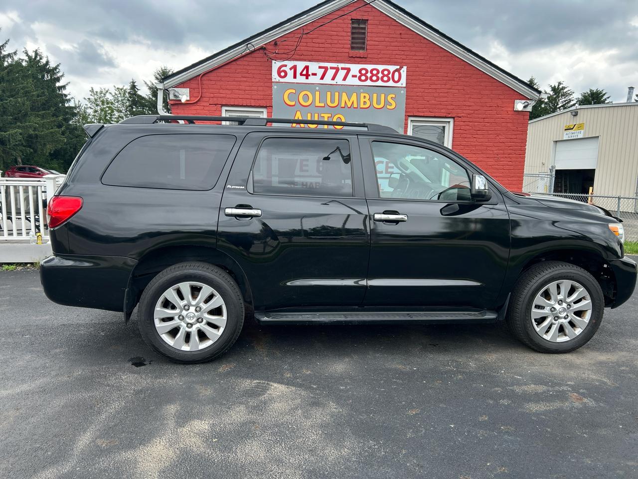 Toyota Sequoia 4WD 5.7L FFV Platinum (Natl) 2014