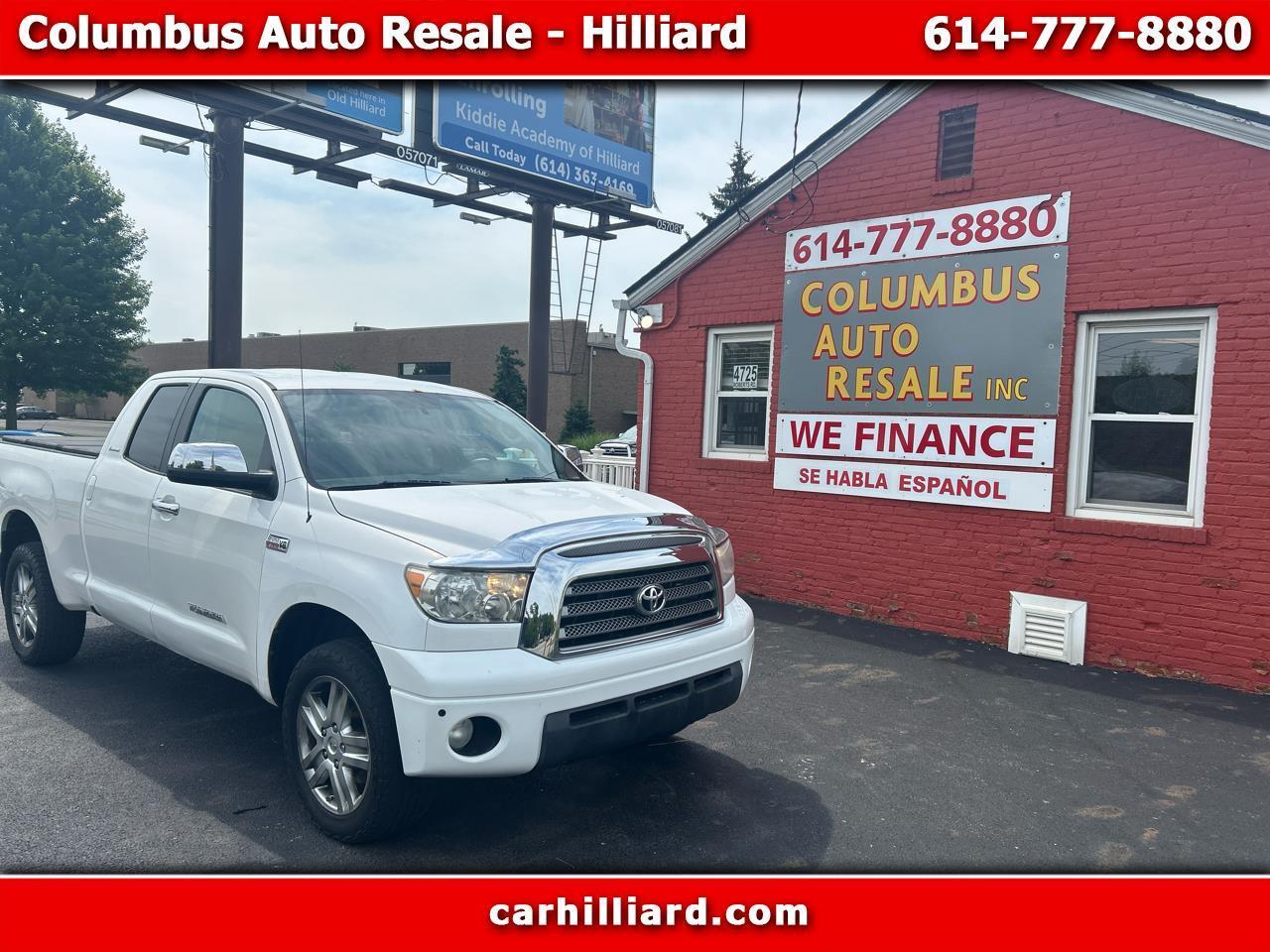 Toyota Tundra 4WD Truck Dbl 5.7L V8 6-Spd AT LTD (Natl) 2009