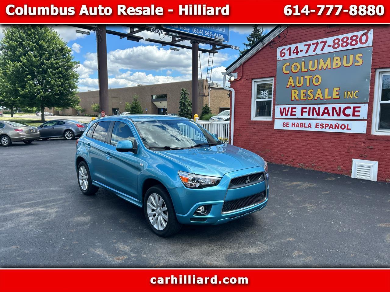 2011 Mitsubishi Outlander Sport AWD 4dr CVT SE