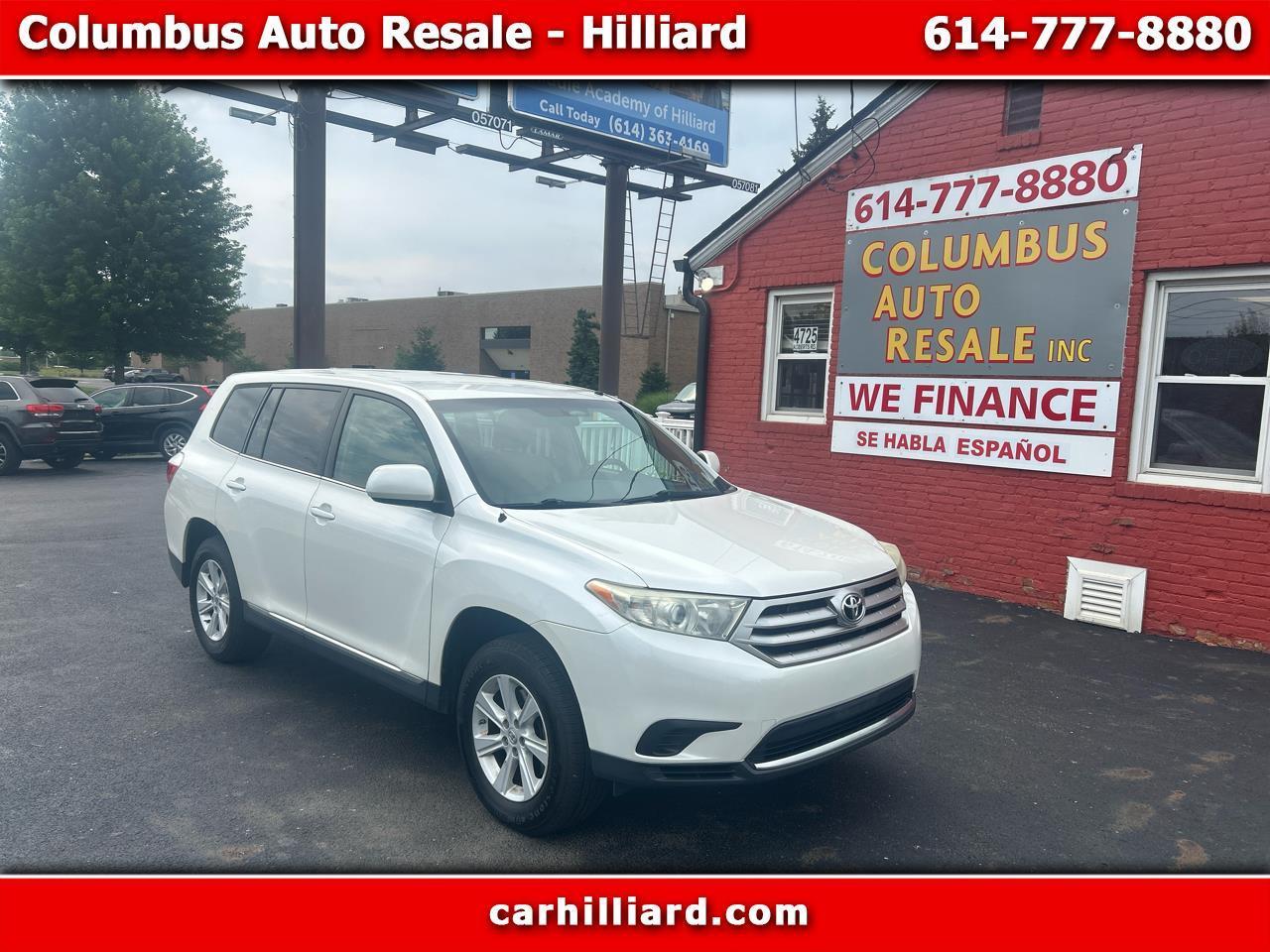 2012 Toyota Highlander 4WD 4dr V6 (Natl)