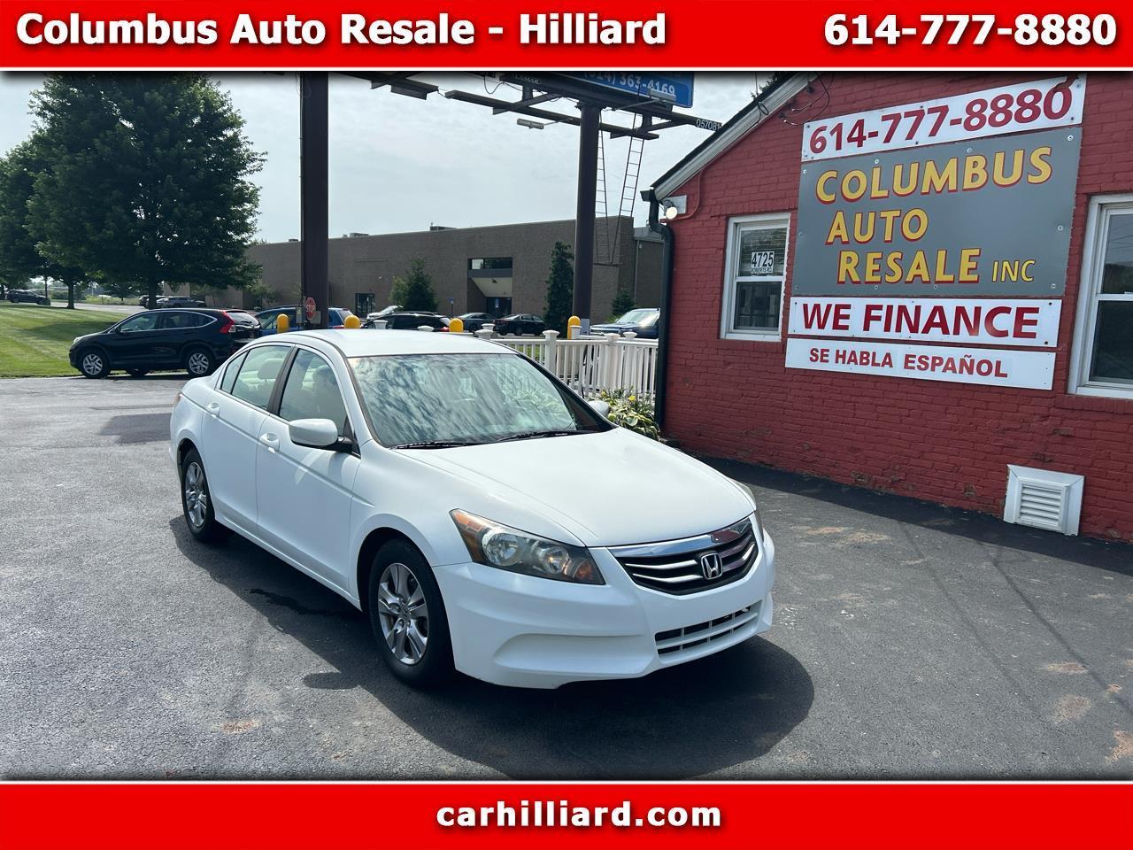 2012 Honda Accord Sdn 4dr I4 Auto SE