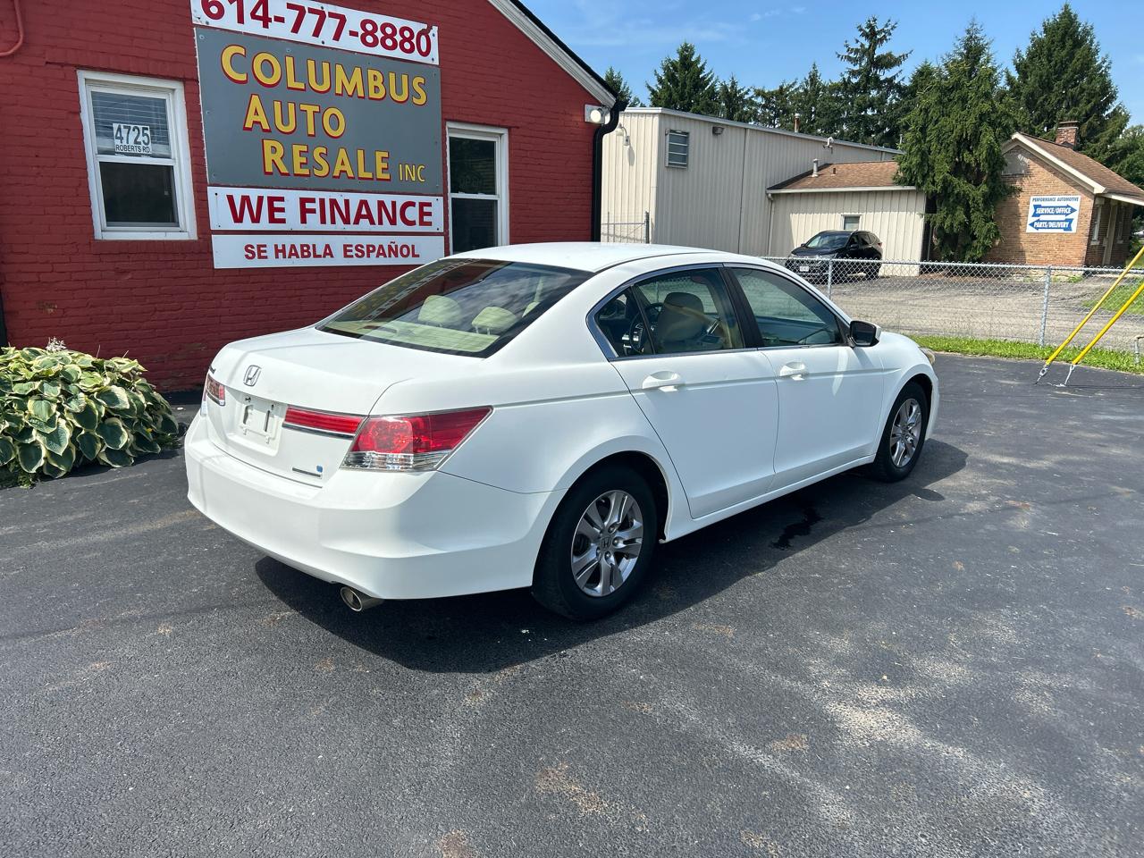 Honda Accord Sdn 4dr I4 Auto SE 2012