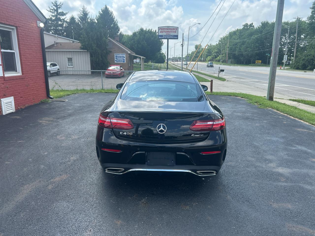 Mercedes-Benz E-Class E 400 4MATIC Coupe 2018