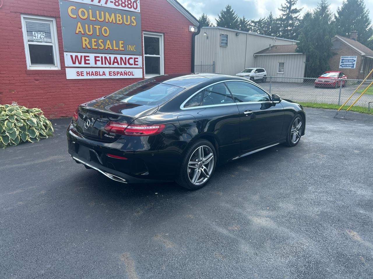 Mercedes-Benz E-Class E 400 4MATIC Coupe 2018