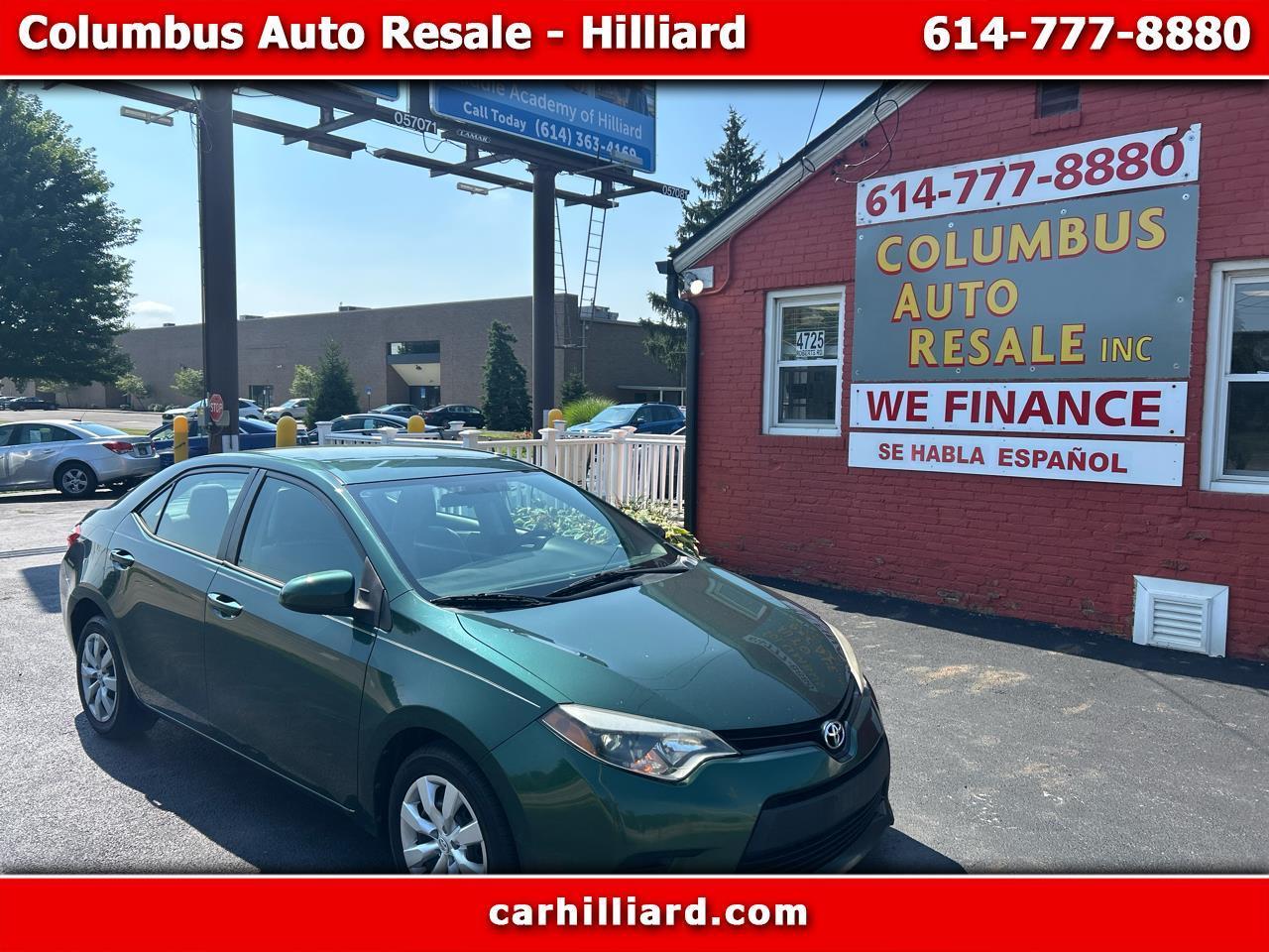 2014 Toyota Corolla 4dr Sdn CVT LE Premium (Natl)