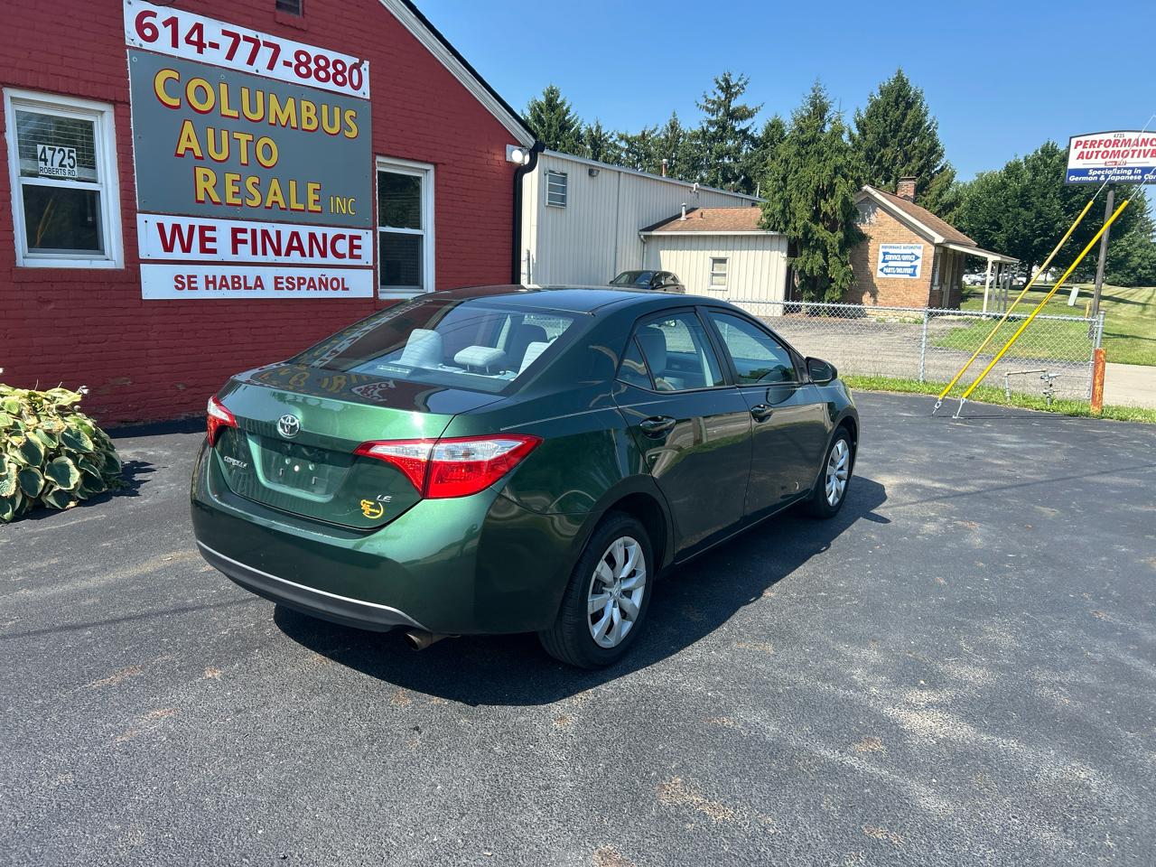 Toyota Corolla 4dr Sdn CVT LE Premium (Natl) 2014