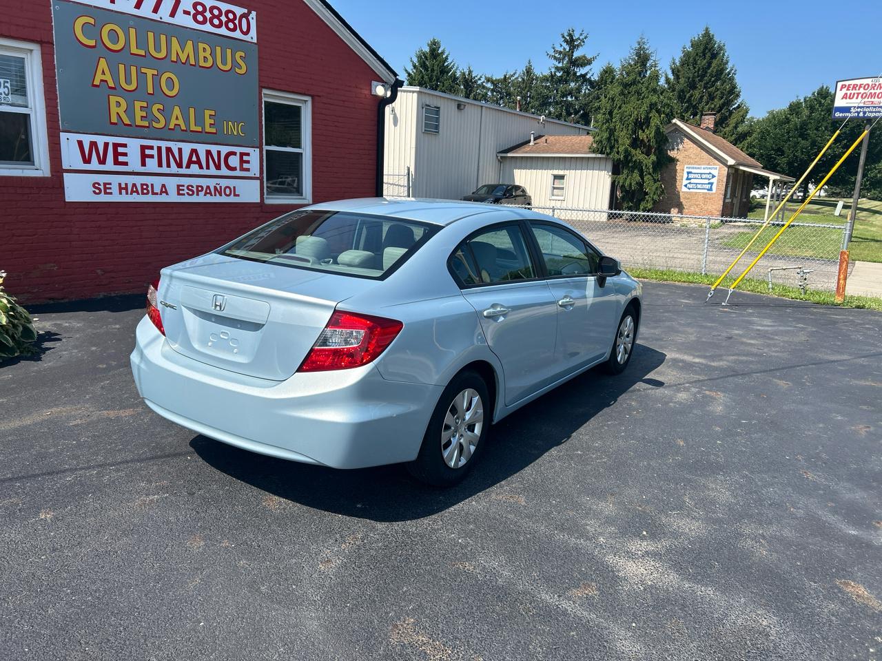 Honda Civic Sdn 4dr Auto LX 2012