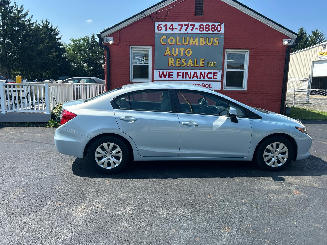 Honda Civic Sdn 4dr Auto LX 2012