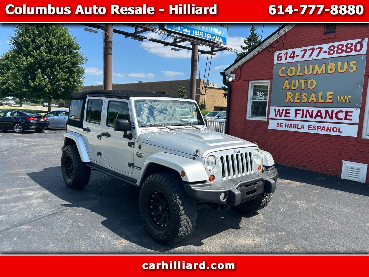 2012 Jeep Wrangler Unlimited 4WD 4dr Call of Duty MW3 *Ltd Avail*