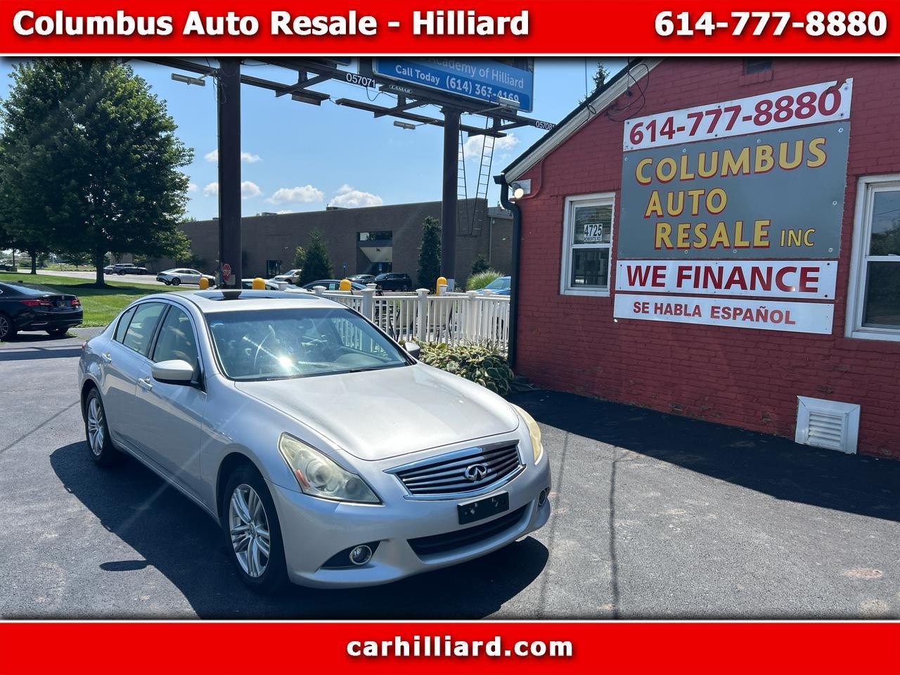 2013 Infiniti G37 Sedan 4dr x AWD