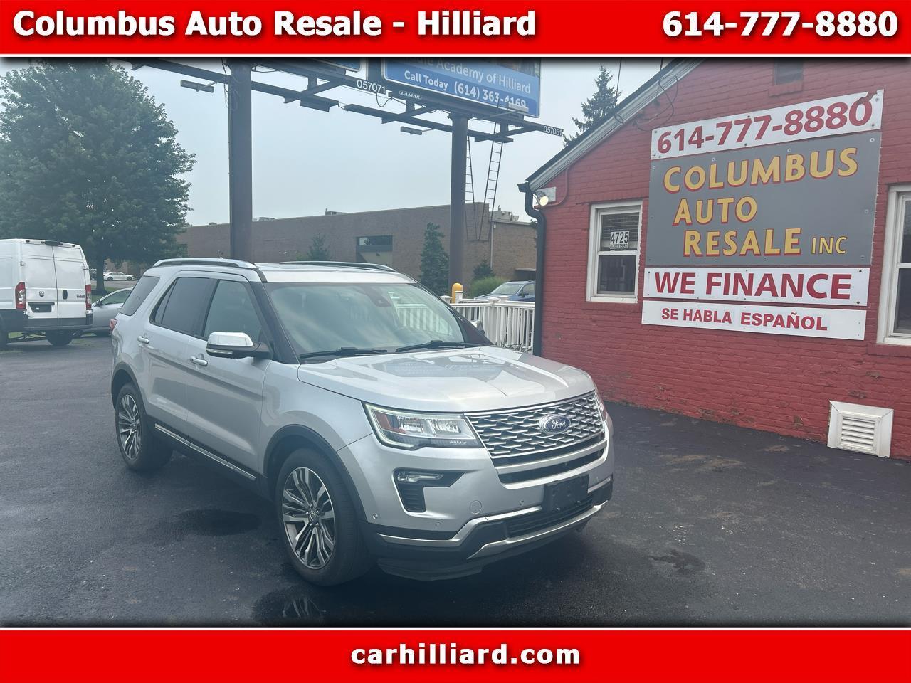 2018 Ford Explorer Platinum 4WD