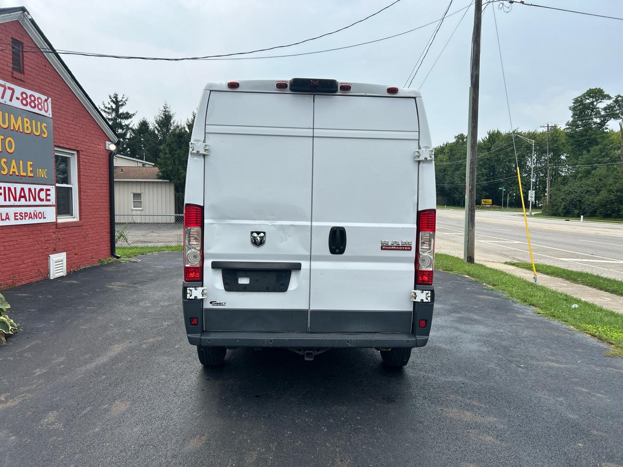 RAM ProMaster Cargo Van 2500 High Roof 159" WB 2018