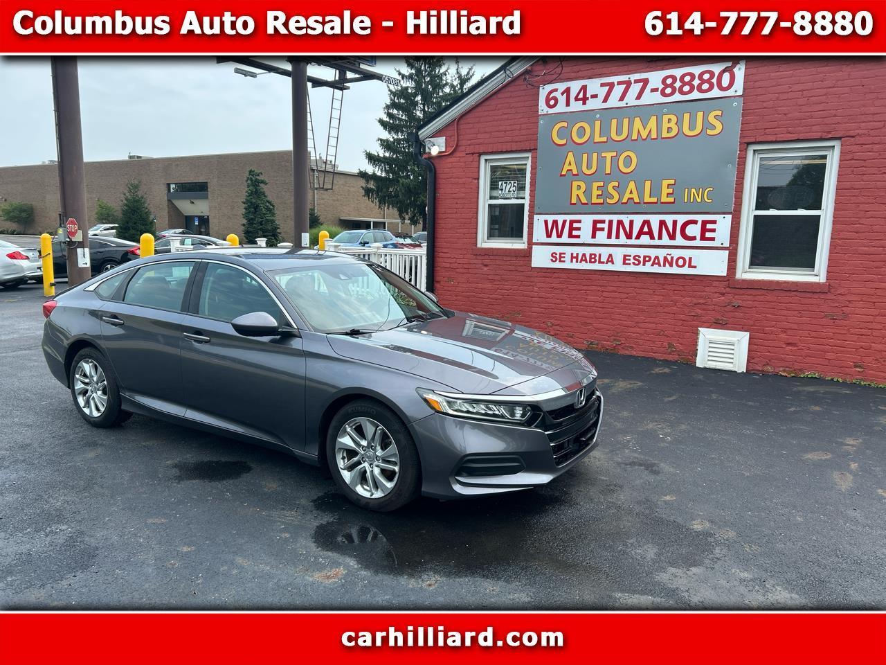 2018 Honda Accord Sedan LX 1.5T CVT