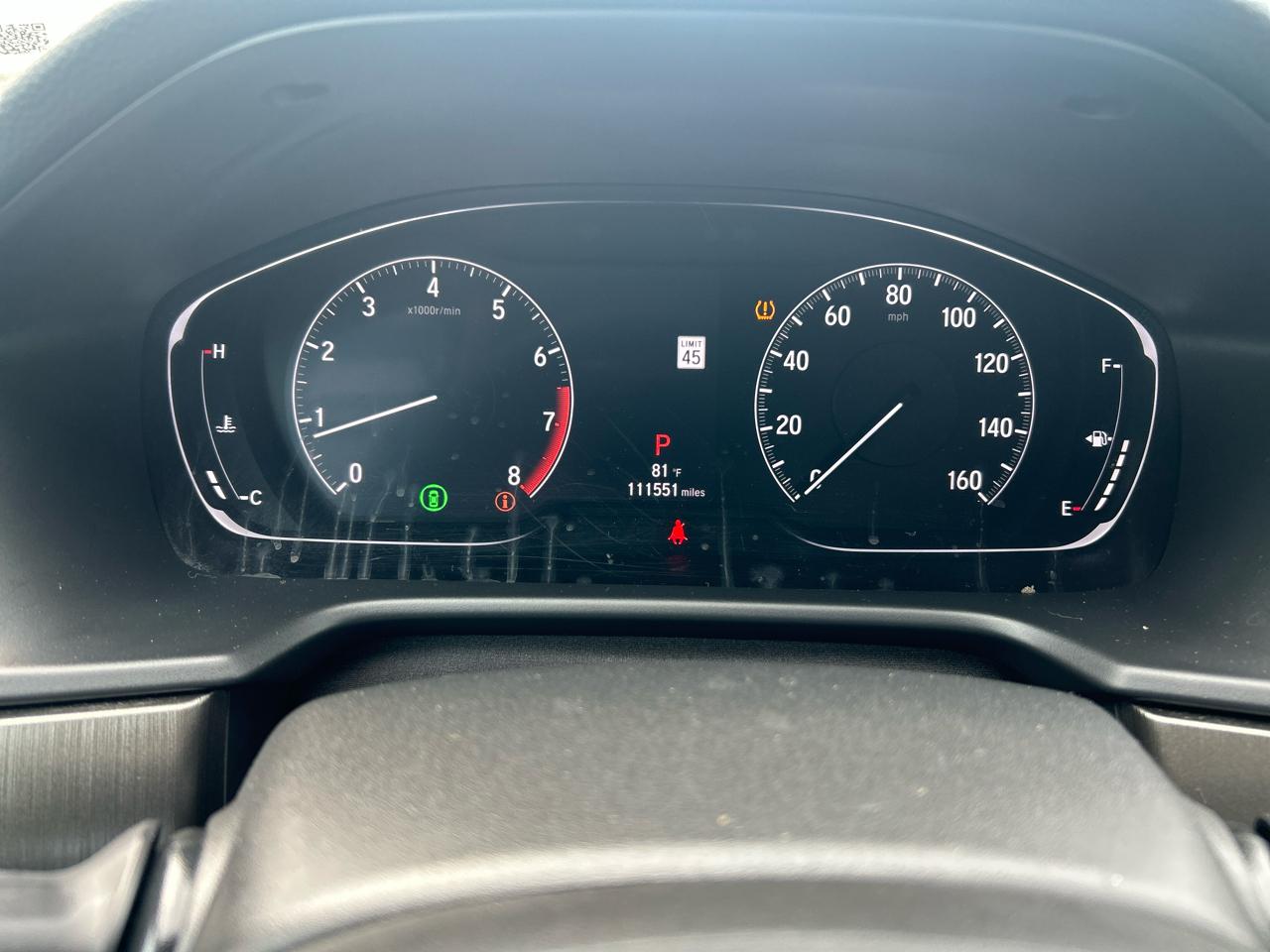 Honda Accord Sedan LX 1.5T CVT 2018