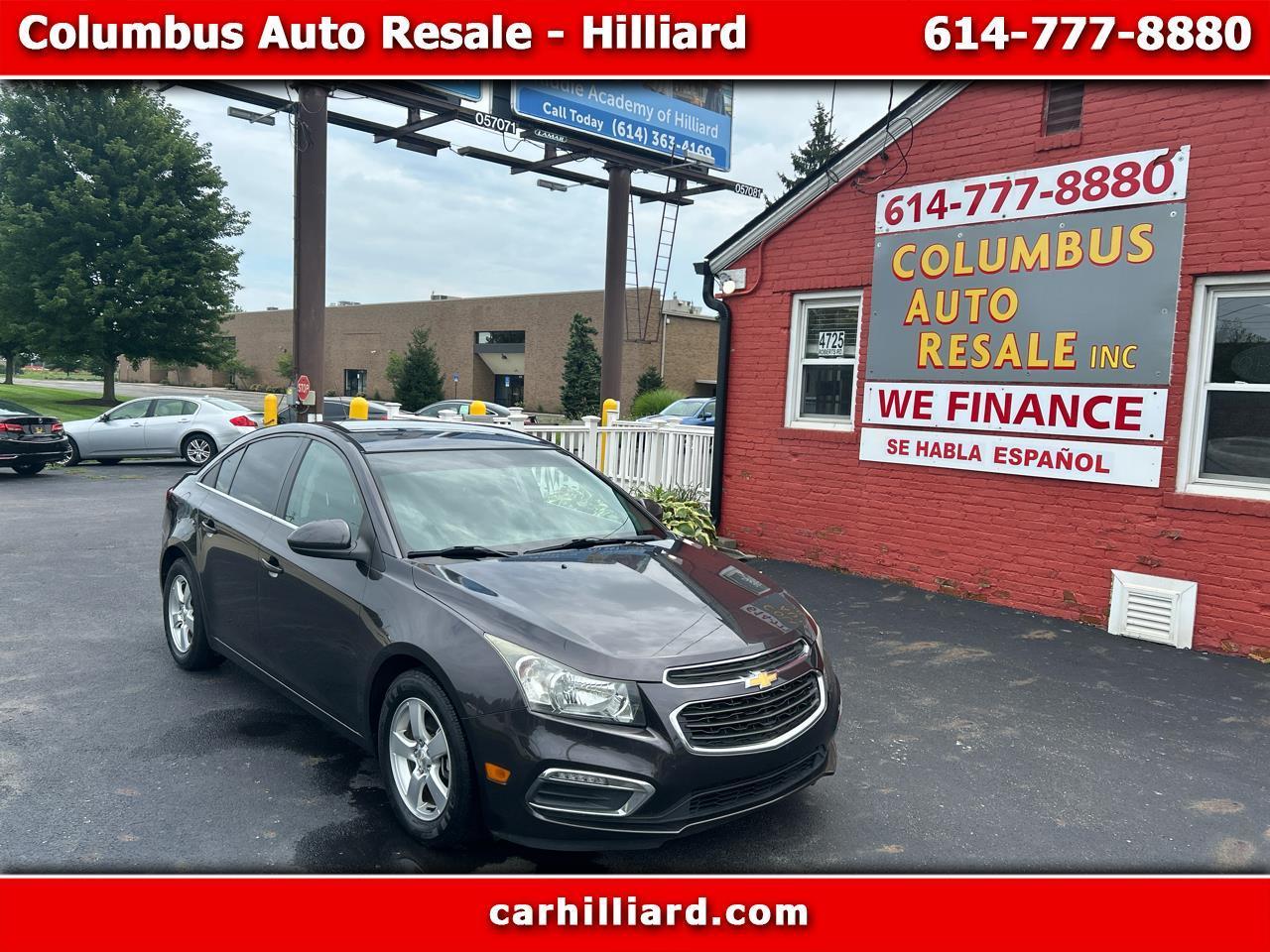 2015 Chevrolet Cruze 4dr Sdn Man 1LT