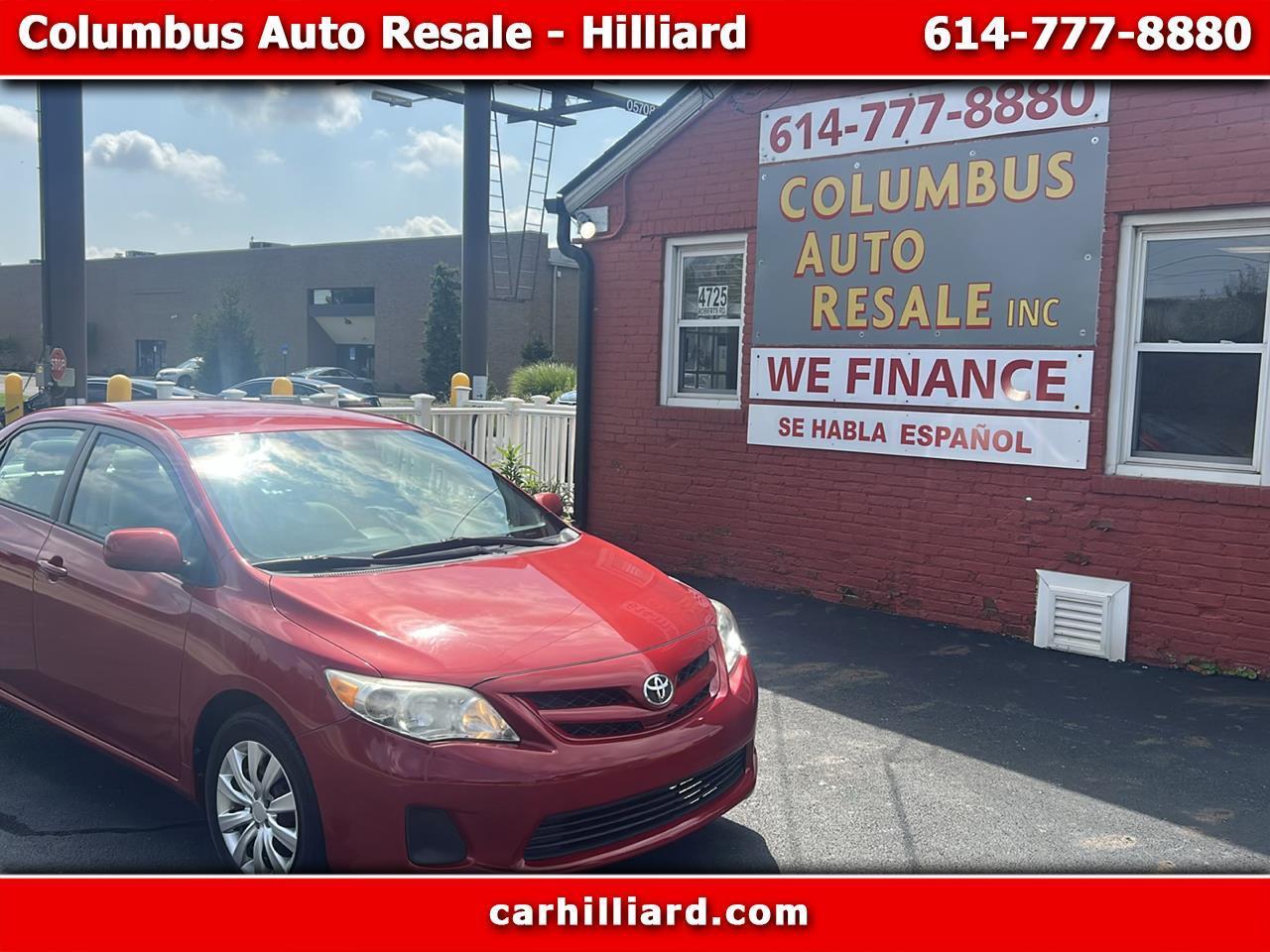 2012 Toyota Corolla 4dr Sdn Auto LE (Natl)