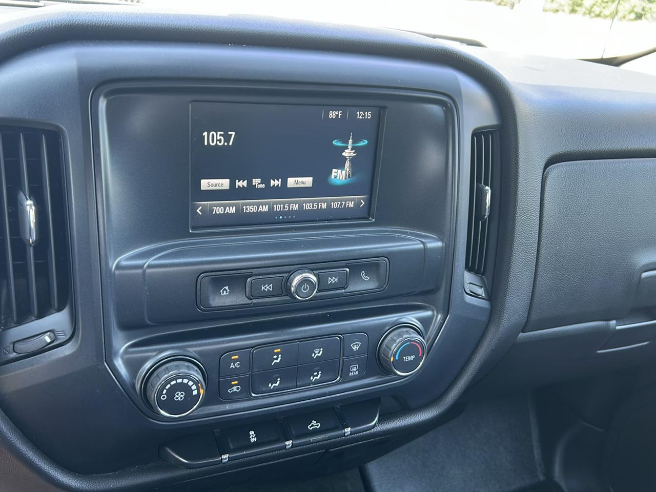 Chevrolet Silverado 1500 4WD Double Cab 143.5" Work Truck 2017