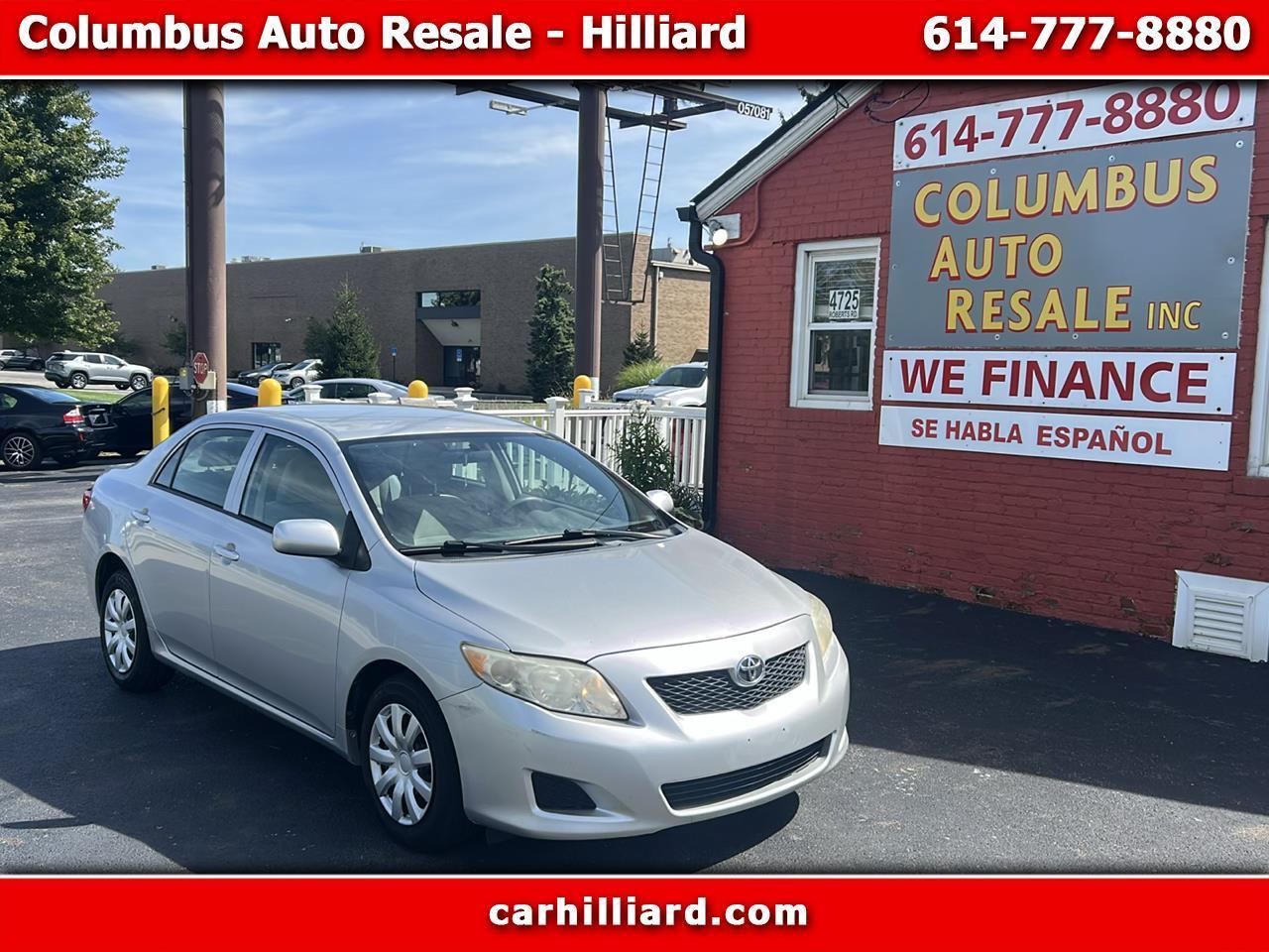 2010 Toyota Corolla 4dr Sdn Man (Natl)