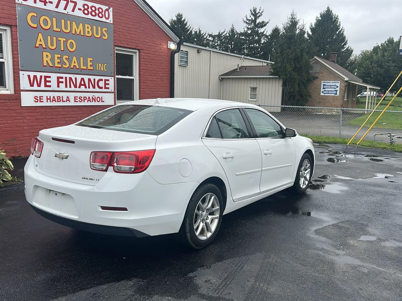 Chevrolet Malibu 4dr Sdn LT w/1LT 2014
