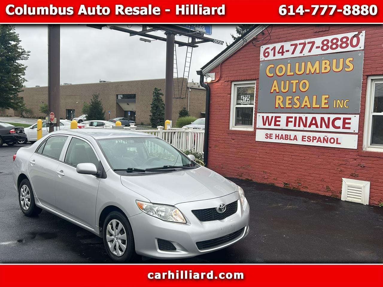 2010 Toyota Corolla 4dr Sdn Man (Natl)