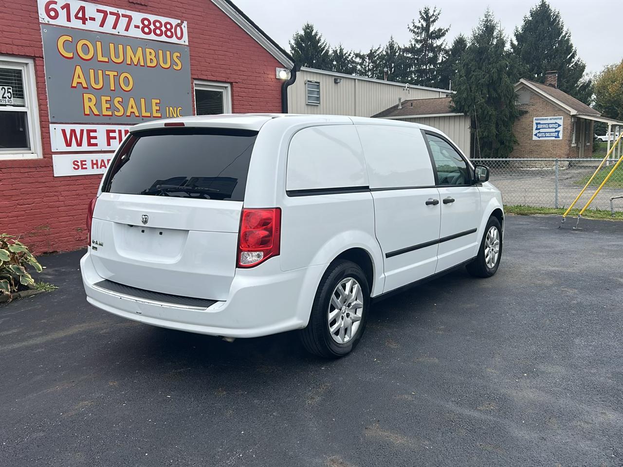 RAM Cargo Van 119" WB Tradesman 2015