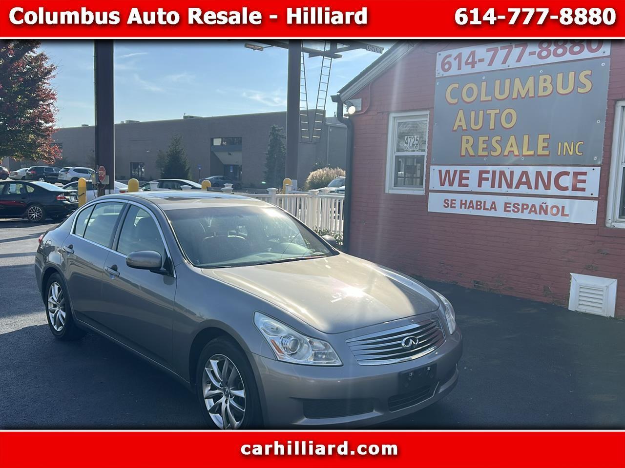 2007 Infiniti G35 Sedan 4dr Auto G35x AWD