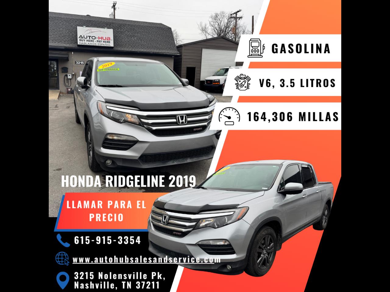 2019 Honda Ridgeline SPORT