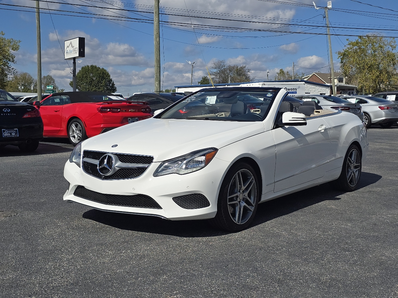 Mercedes-Benz E-Class 2dr Cabriolet E 350 RWD 2014