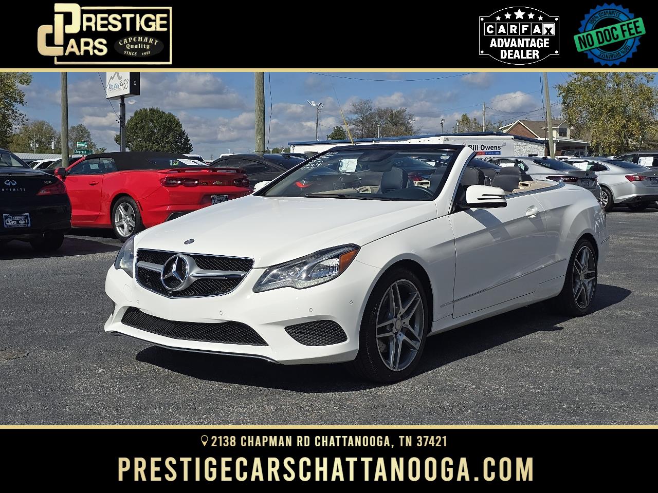 Mercedes-Benz E-Class 2dr Cabriolet E 350 RWD 2014